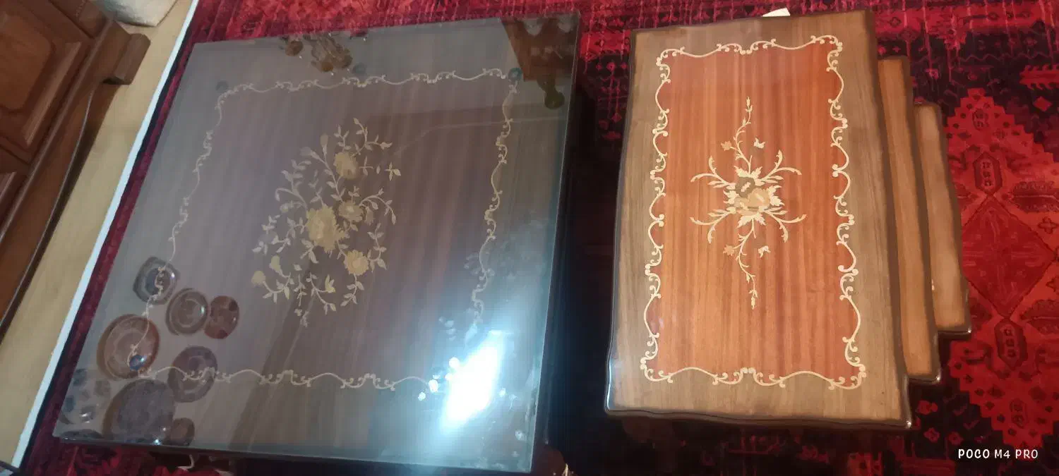 میز عسلی معلق چهار تایی|مبلمان خانگی و میز عسلی|اردبیل, |دیوار