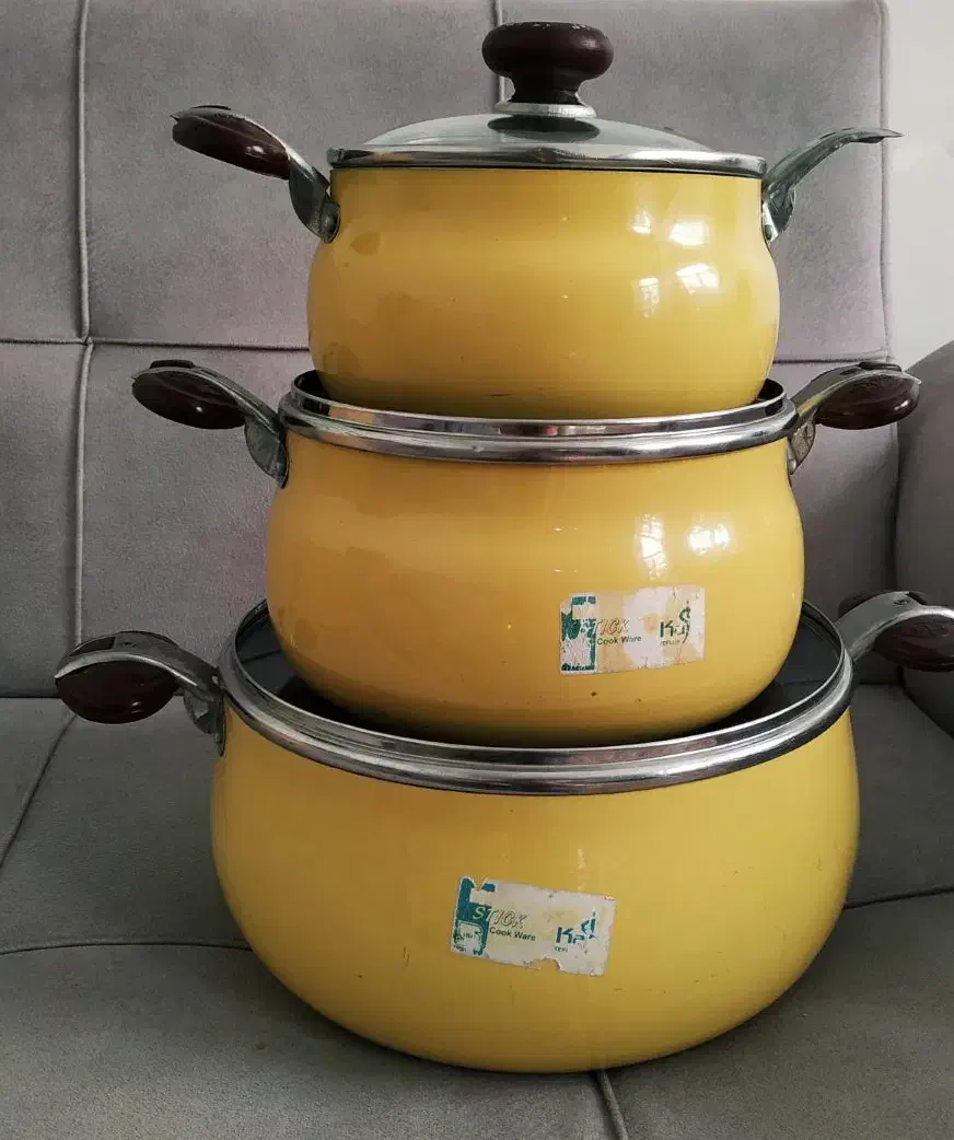 فروش سه تا قابلمه درحدنو|ظروف پخت‌وپز|سقز, |دیوار