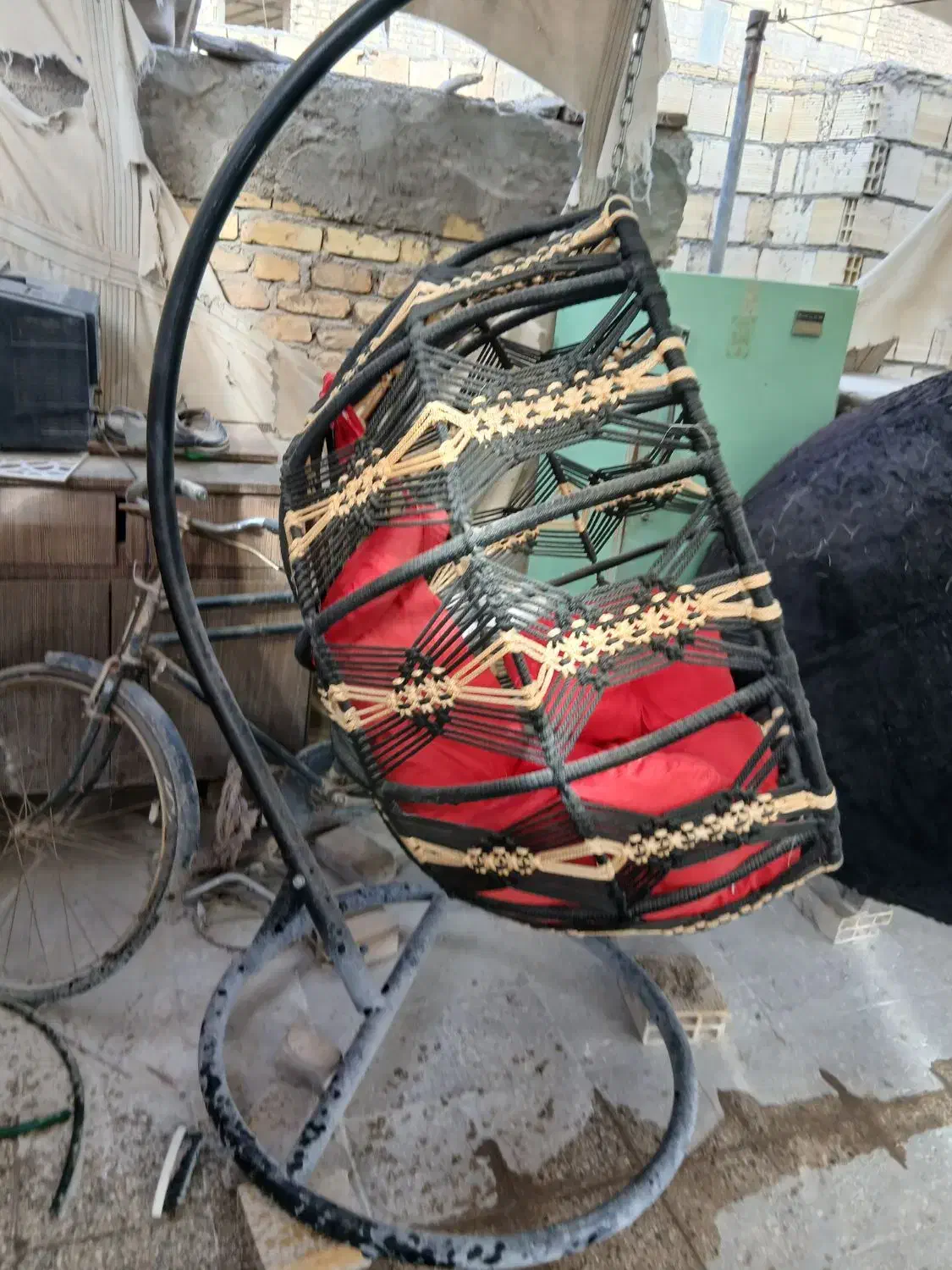 تاب ریلکس تخم مرغی تک نفره|صندلی و نیمکت|یزد, |دیوار