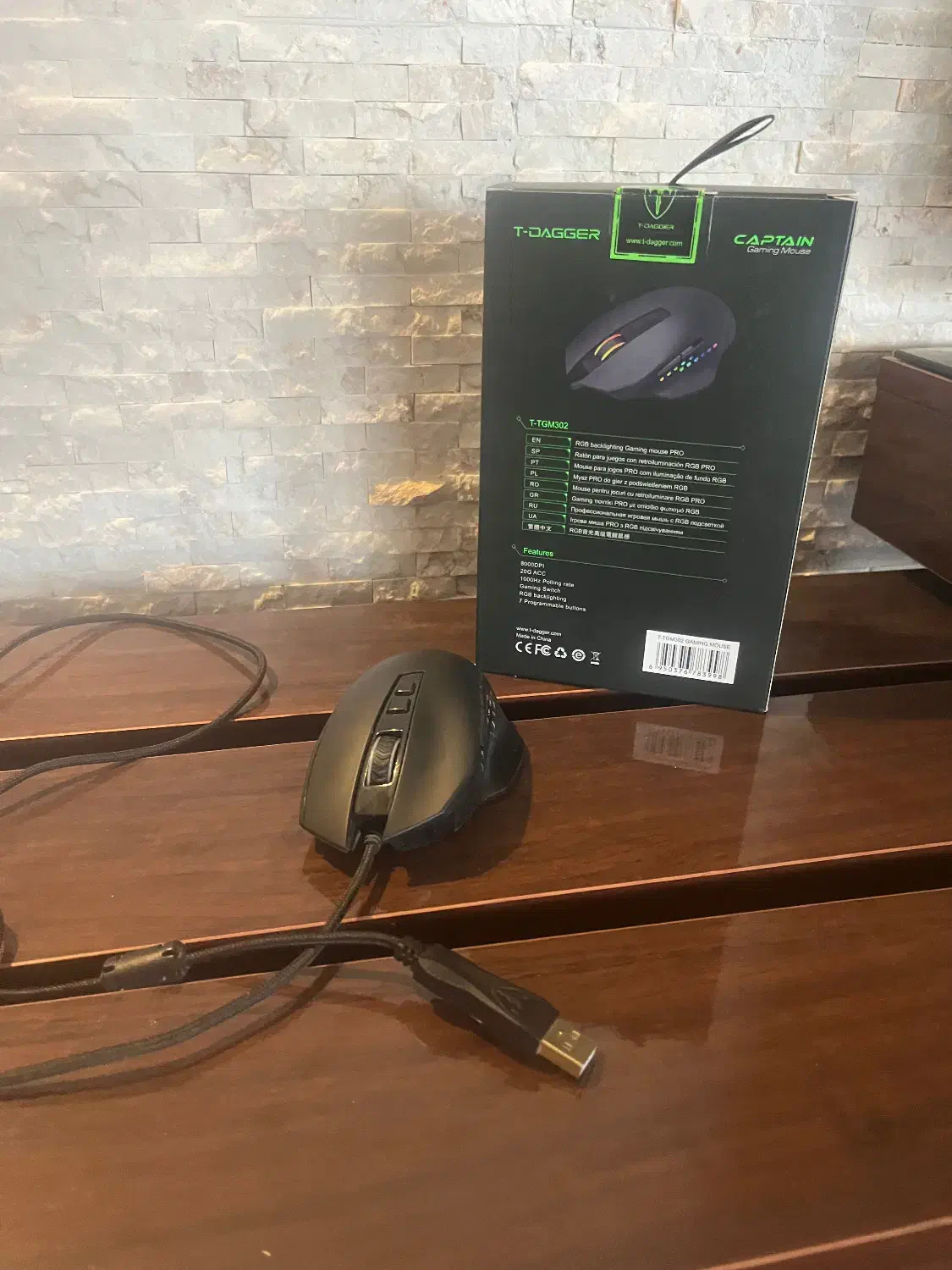 موس Gaming T-DAGGER|قطعات و لوازم جانبی رایانه|همدان, |دیوار