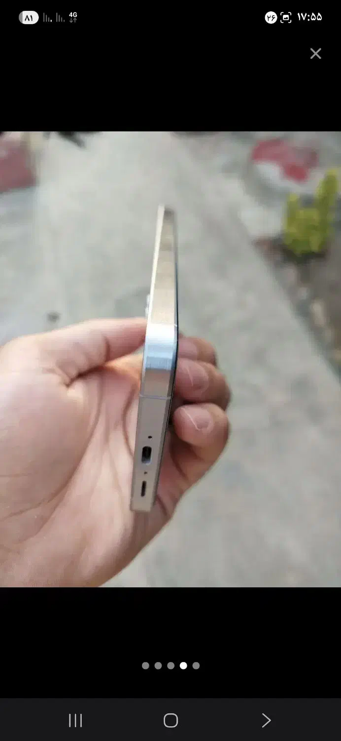 سامسونگ a55و256 معاوضه با ایفون|موبایل|گرمی, |دیوار