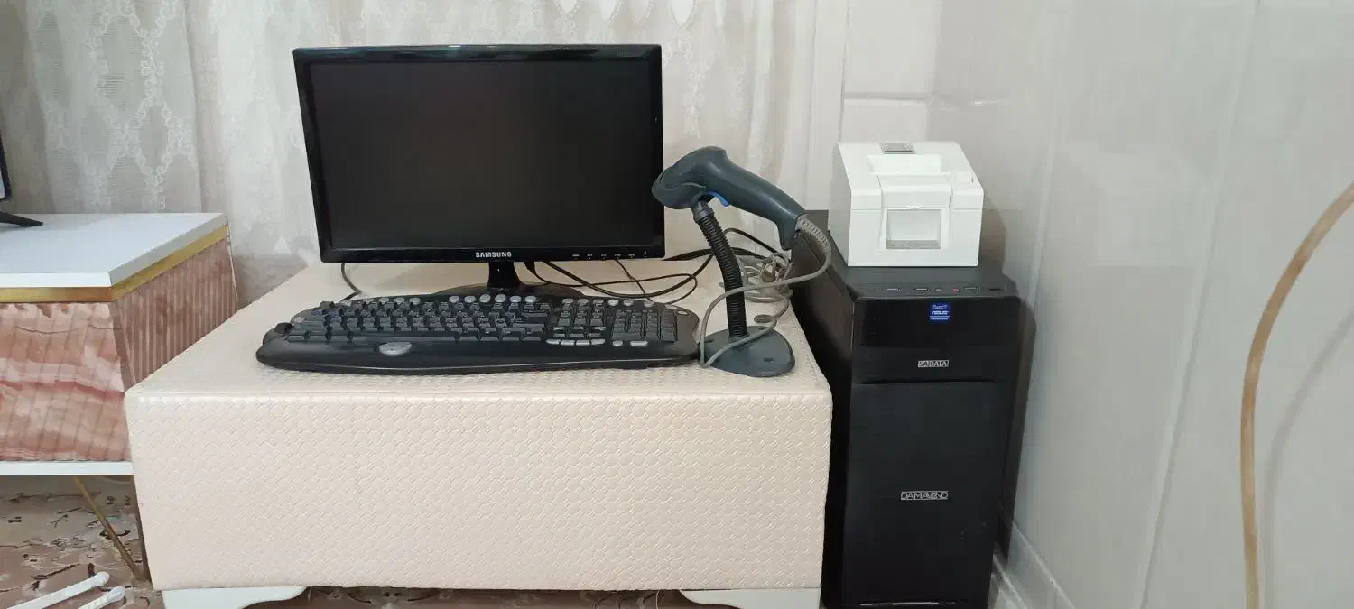 فیش پرینتر و کامپیوتر کامل|پرینتر، اسکنر، کپی، فکس|کاشان, کارگر|دیوار