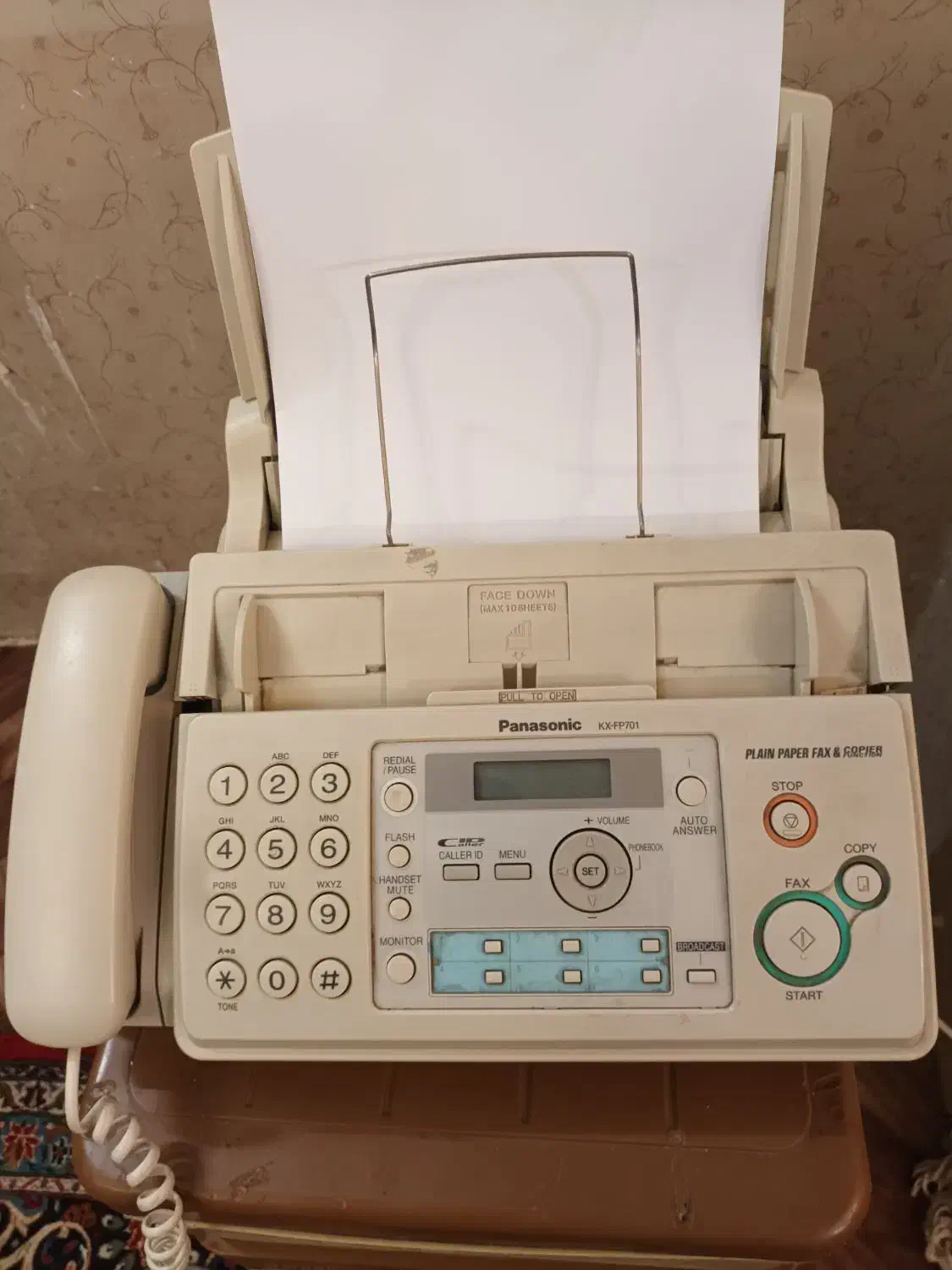 KX-FP701CX      Panasonic|پرینتر، اسکنر، کپی، فکس|تهران, ایرانشهر|دیوار