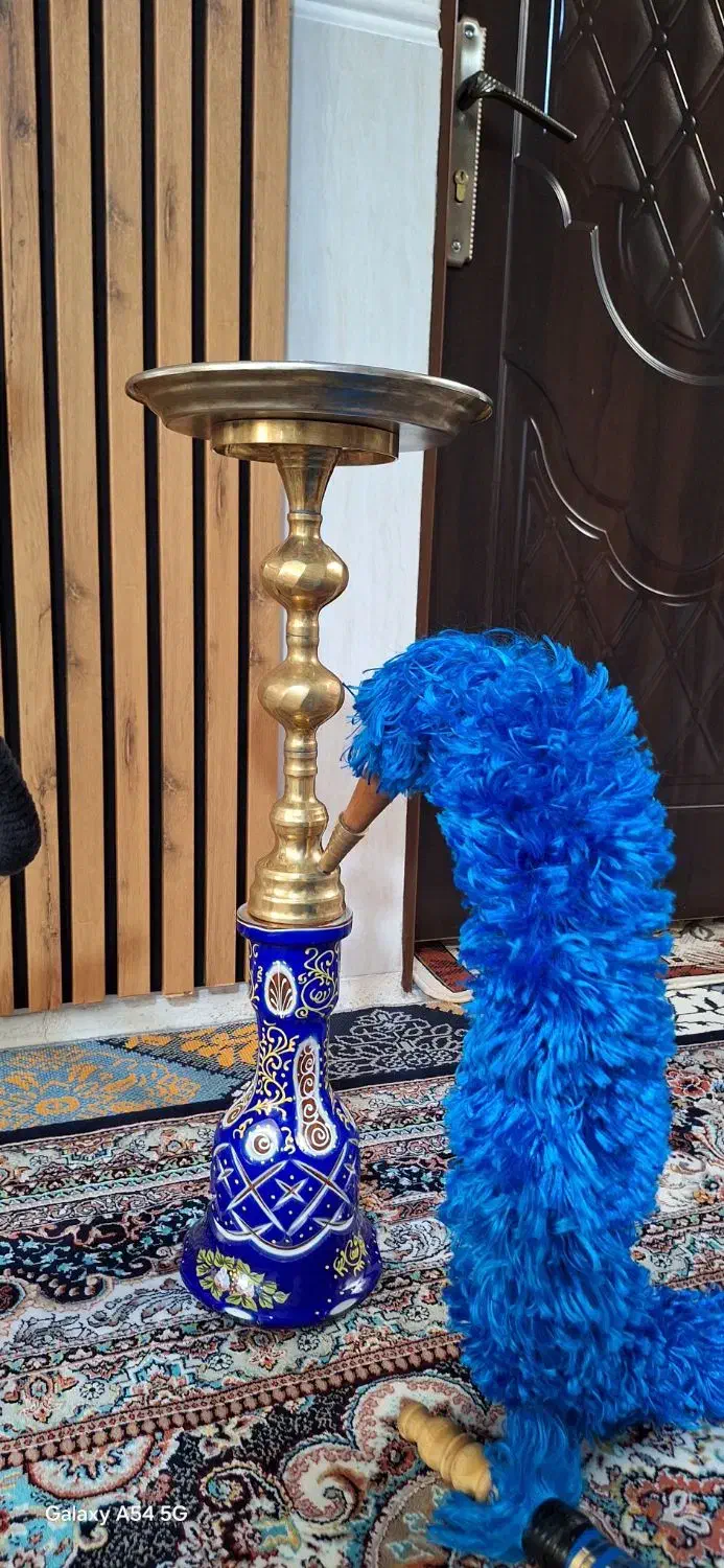 قلیان برنجی قلیون|صنایع دستی و سایر لوازم تزئینی|بروجرد, |دیوار