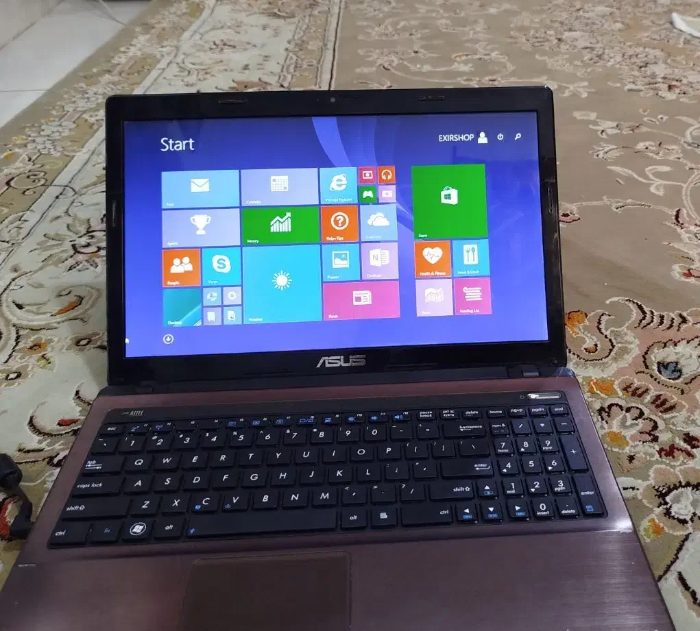 لبتاب ایسوس در حد نو|رایانه همراه|شیراز, شهرک استقلال|دیوار