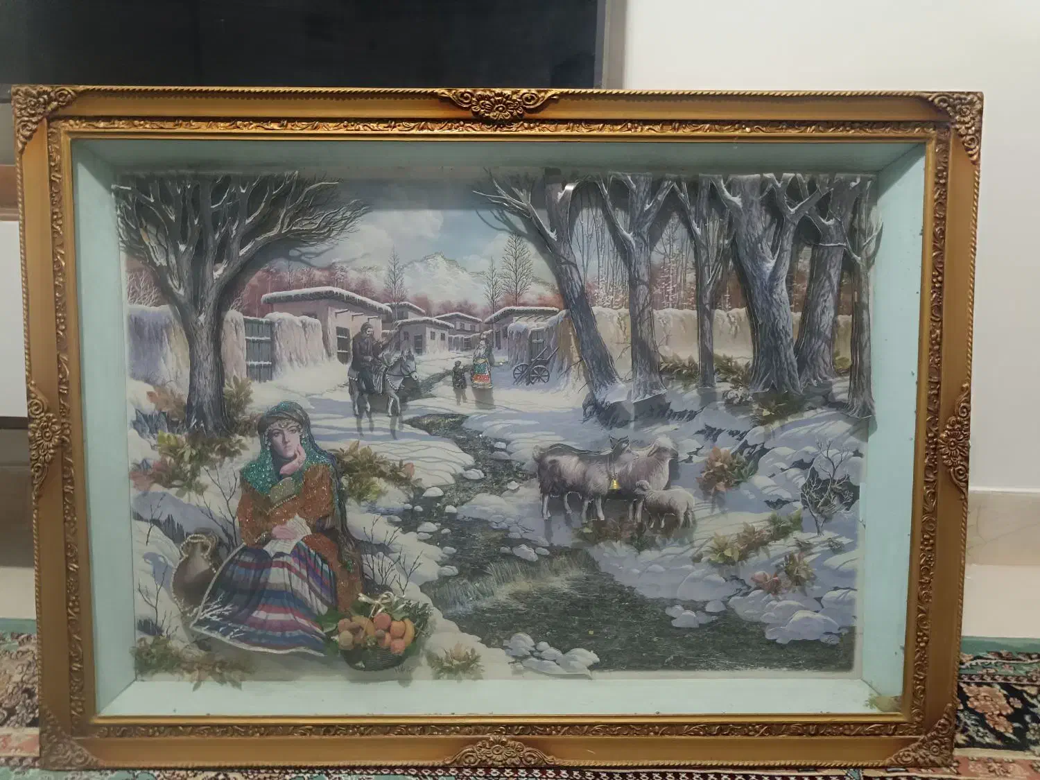 تابلو برجسته|تابلو، نقاشی، عکس|نیشابور, شهرک بسیج|دیوار