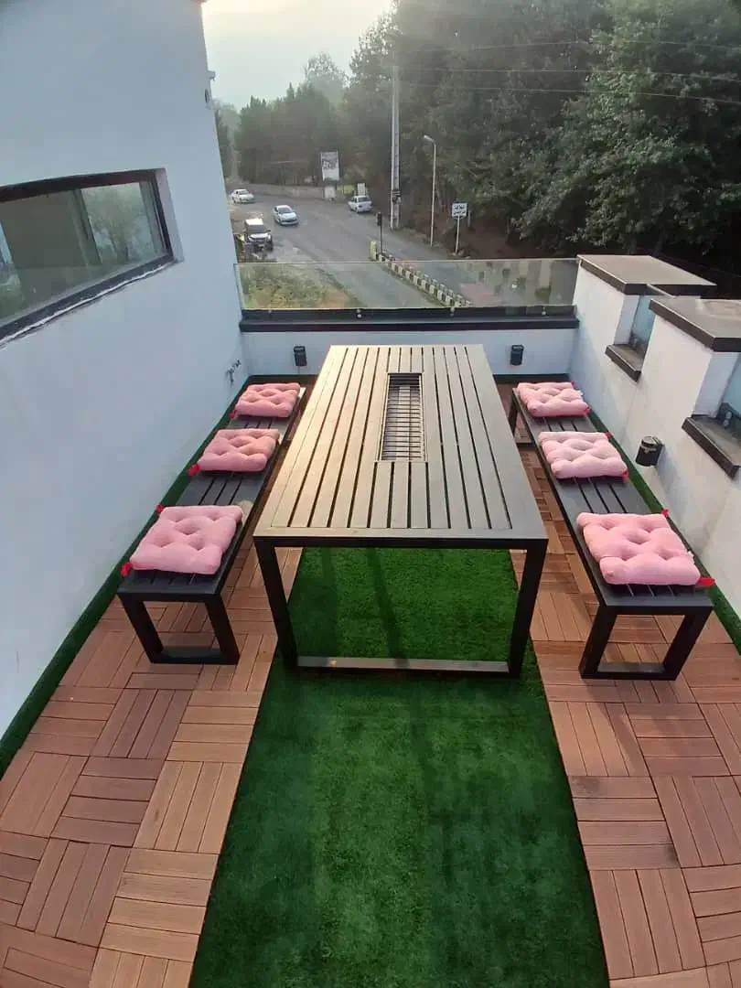 میز  آتشدان با نیمکت|صندلی و نیمکت|نوشهر, |دیوار