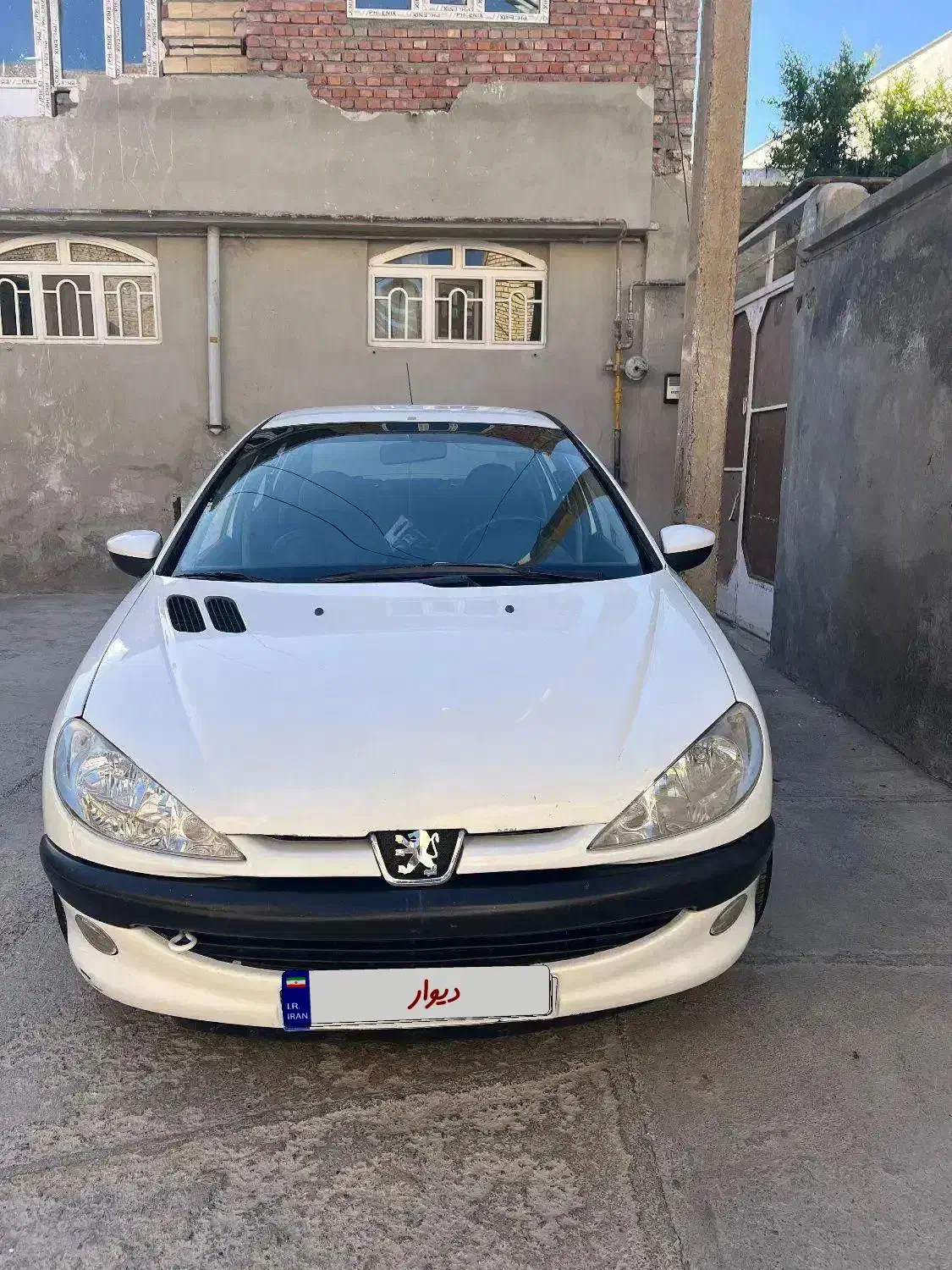 206 v8مدل 92|خودرو سواری و وانت|مهاباد (آذربایجان غربی), |دیوار