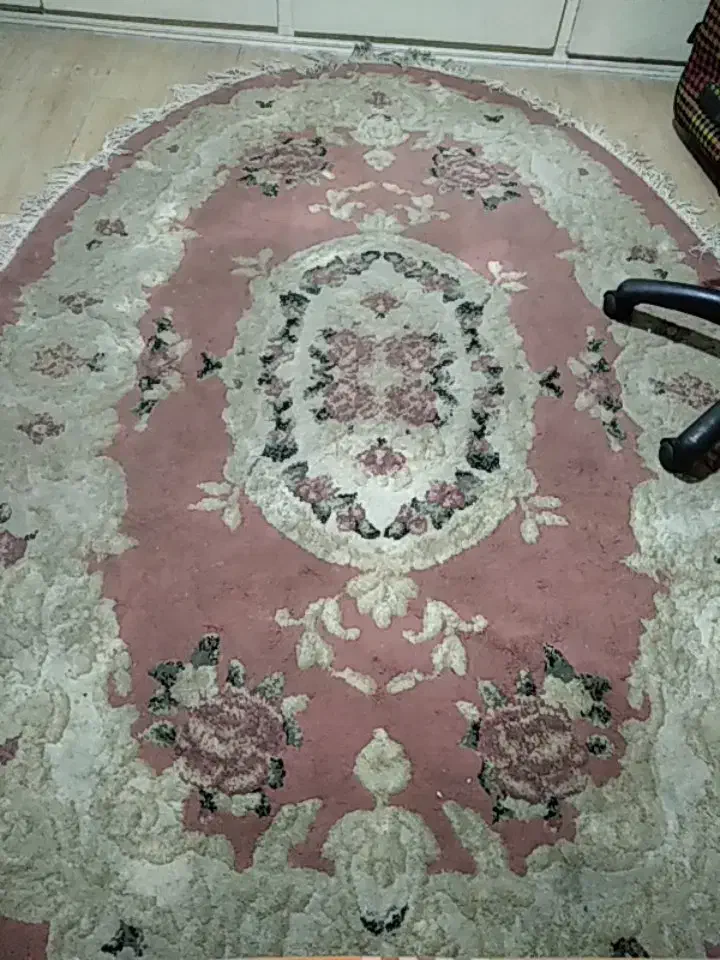 فرش بیضی کویر سالم نیاز به شستشو داره|فرش|تهران, صادقیه|دیوار