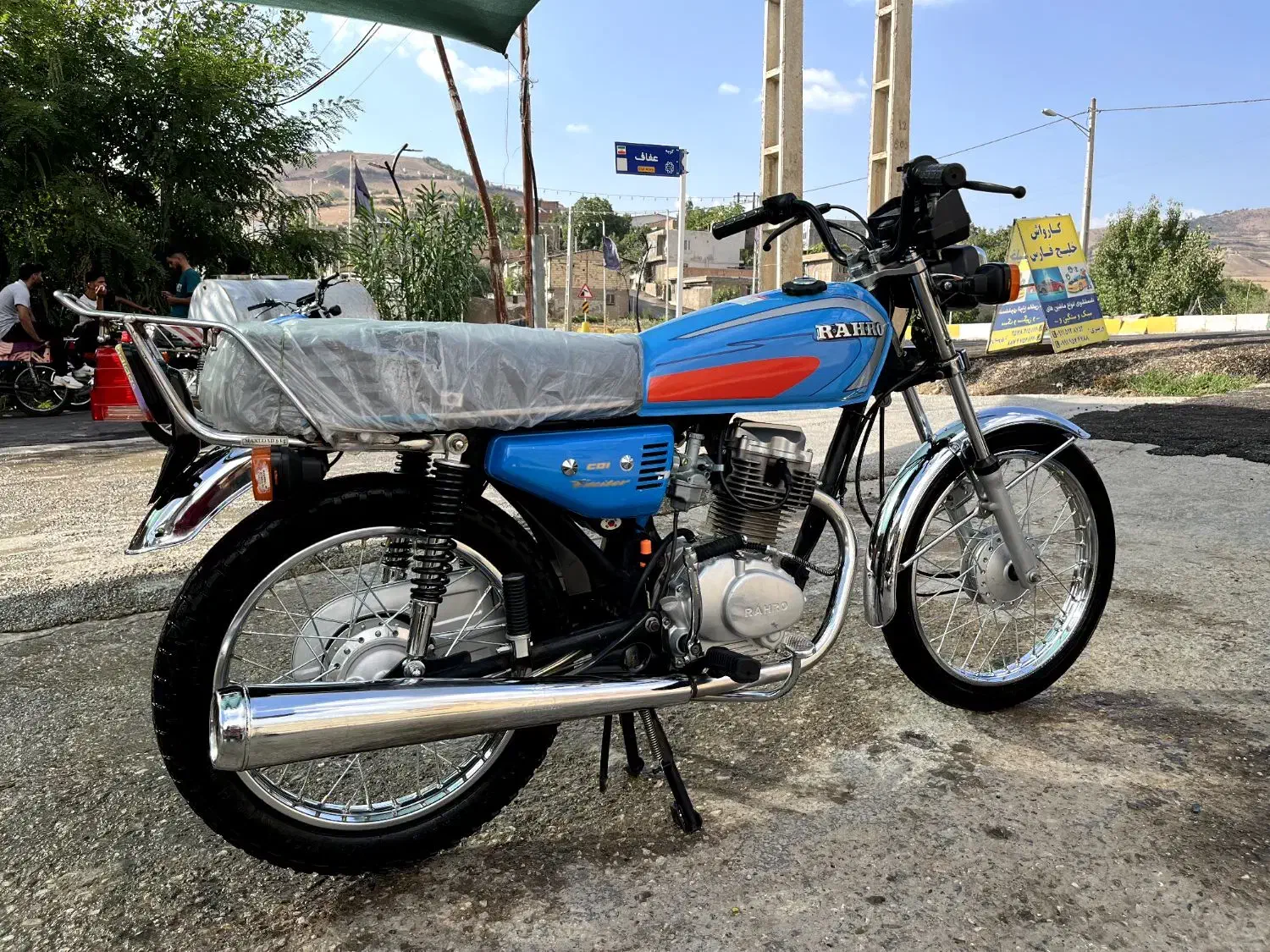 رهرو۱۲۵|موتورسیکلت|دوزین, |دیوار