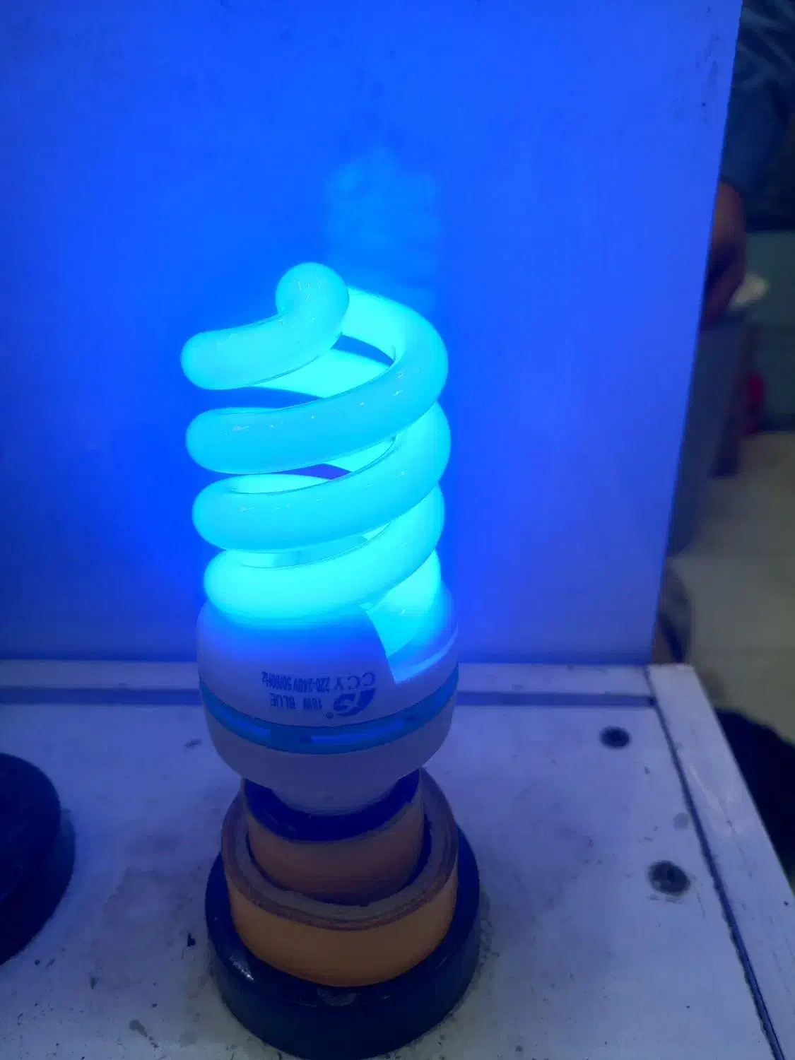 لامپ رنگی سبز قرمز آبی|لامپ و چراغ|ری, اقدسیه|دیوار