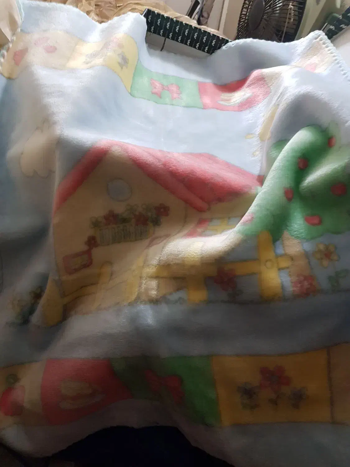 پتو نوزادی اسپانیایی|رختخواب، بالش، پتو|قزوین, |دیوار