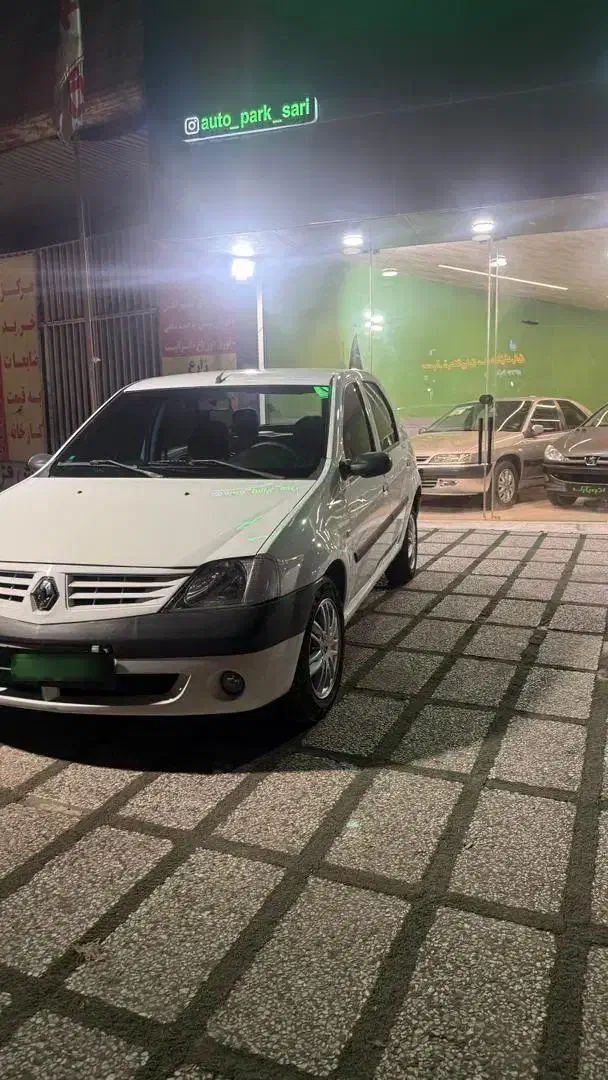 فوری رنو تندر ۹۰ پلاس دنده ای ۱۳۹۴ سفید فوری|خودرو سواری و وانت|ساری, |دیوار