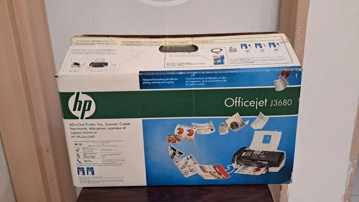 فکس hp مدل officejet j3680|پرینتر، اسکنر، کپی، فکس|مشهد, الهیه|دیوار