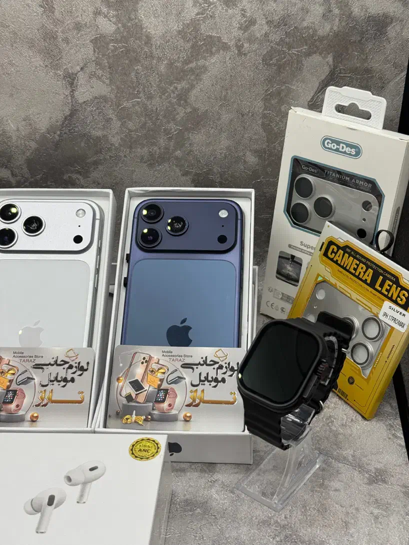 گوشی آیفون iPhone 17 promax فولکپی بالوازم کامل ZA|موبایل|کرج, کرج نو|دیوار