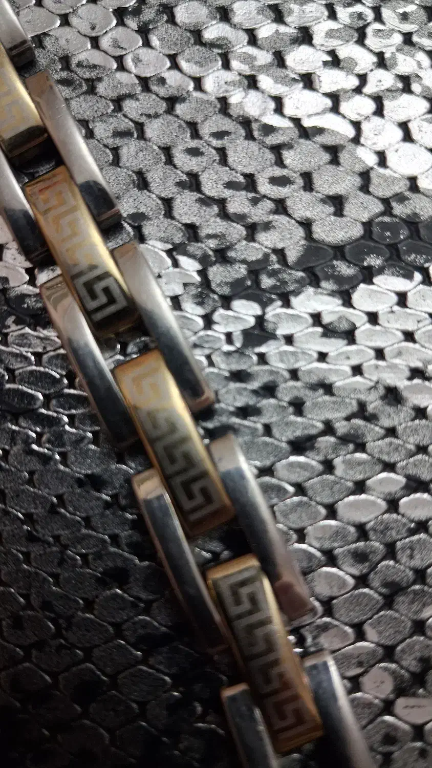 دستبند تمام استیل مدل دو رنگ|بدلیجات|تهران, شاهین|دیوار