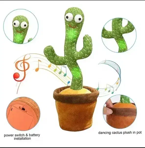 کاکتوس رقصنده و سخنگو|اسباببازی|بانه, |دیوار