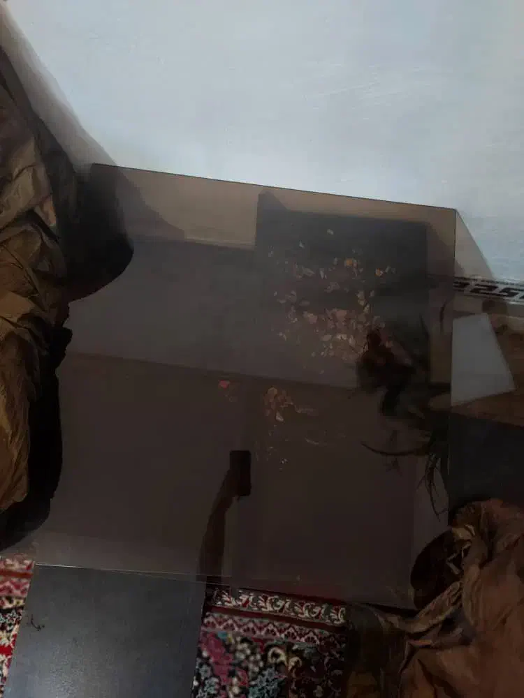 میزجلومبلی عسلی قهوه ای|مبلمان خانگی و میز عسلی|خرمآباد, |دیوار