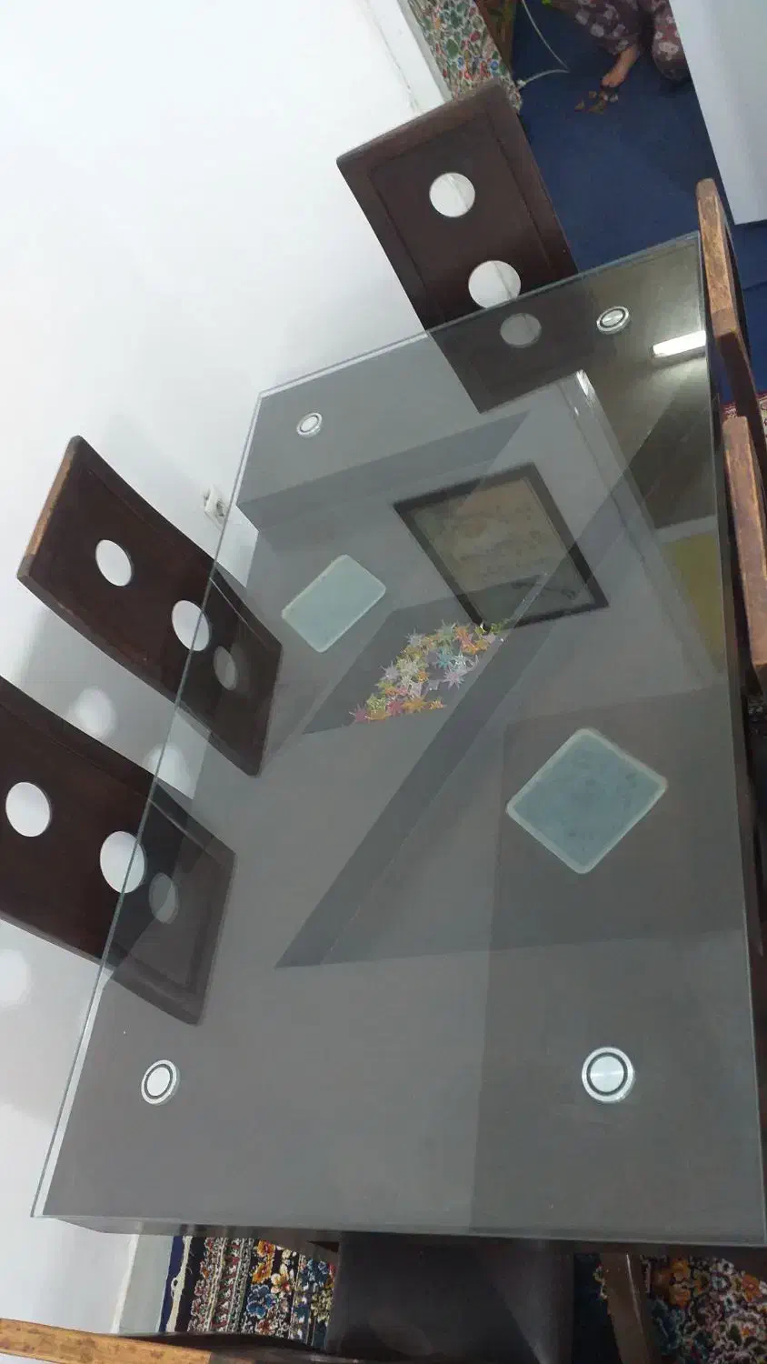 میز نهارخوری ۶ نفره|میز و صندلی غذاخوری|بوشهر, |دیوار