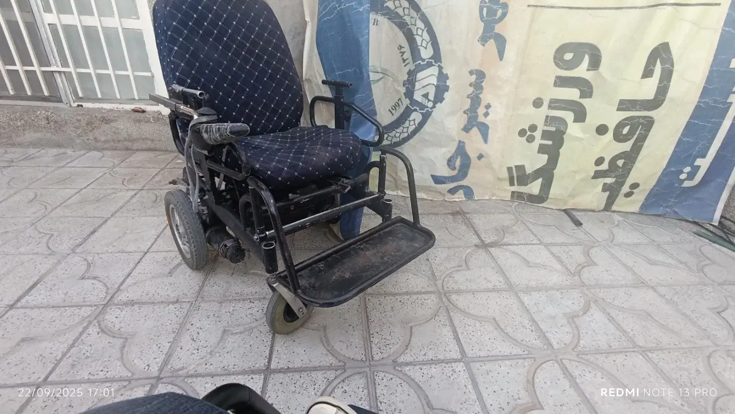فروش ویلچر برقی کار کرده و لوازم جانبی|آرایشی، بهداشتی، درمانی|شیراز, کوی زهرا|دیوار