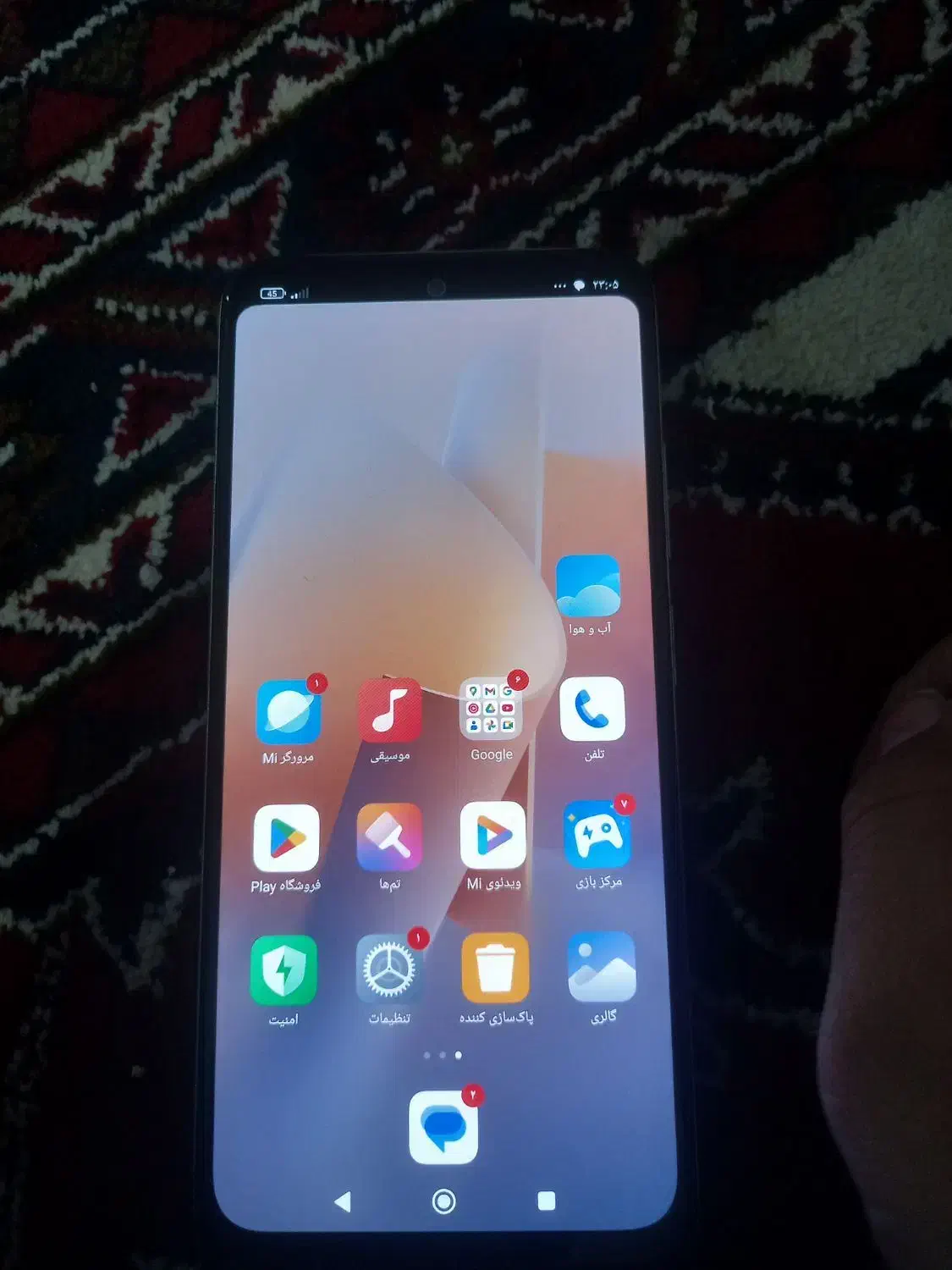 گوشی نوت 12s حافظه 256|موبایل|خوی, |دیوار