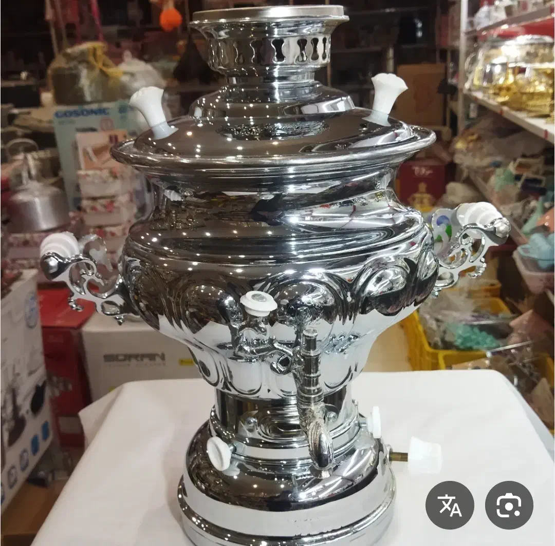 سماور گازی. اکبر برادران .۶لیتری .نونو|سماور، چایساز، قهوهساز|ملایر, |دیوار