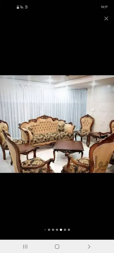 مبل استیل کلاسیک آراد|مبلمان خانگی و میز عسلی|تهران, شهرک ولیعصر شمالی|دیوار