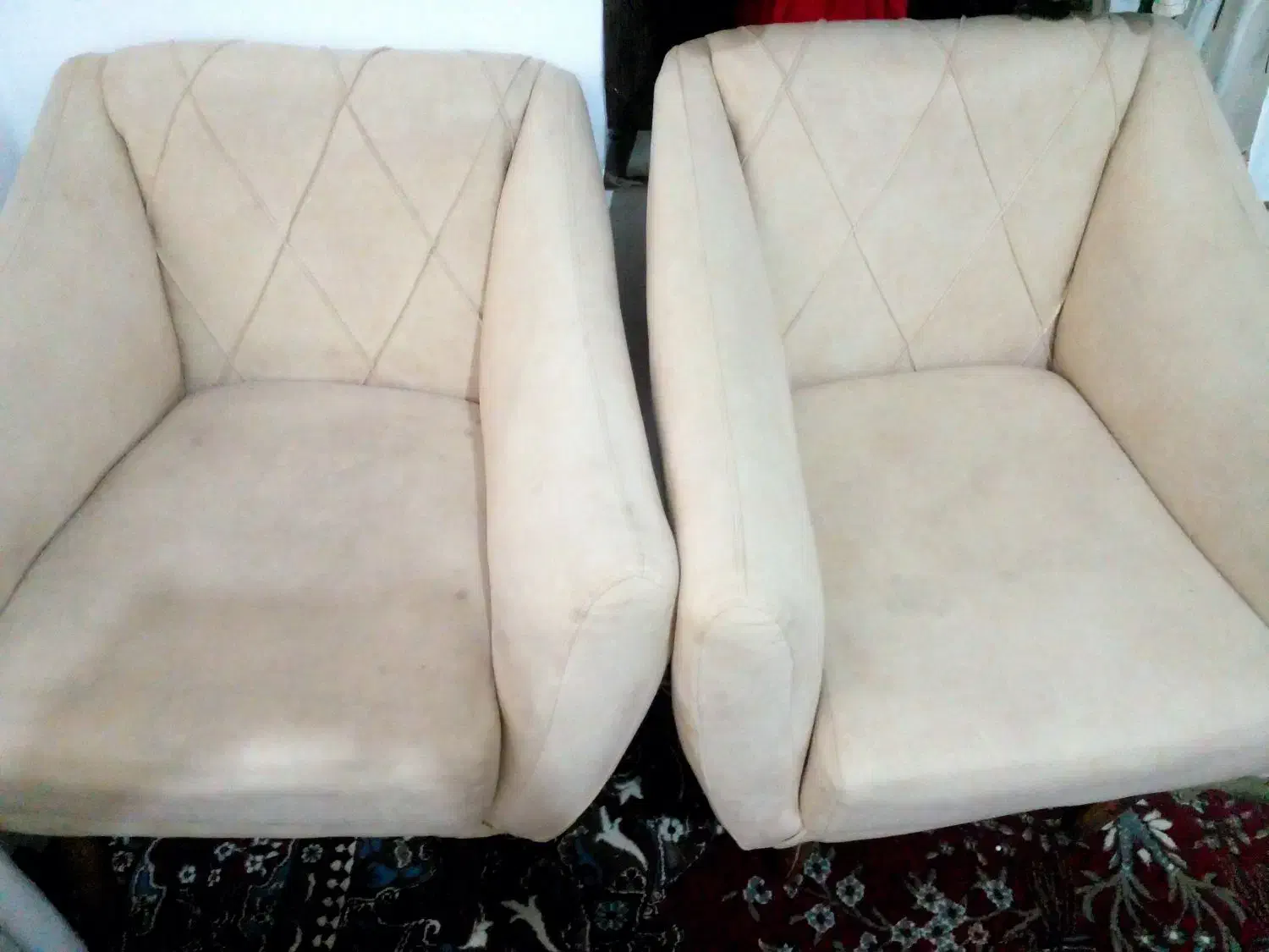 مبل 7نفره کولر آبی بزرگ و میز تلویزیون|مبلمان خانگی و میز عسلی|علیآباد کتول, |دیوار