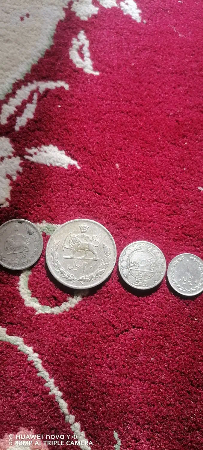 4عددسکه قدیمی|کلکسیون سکه، تمبر، اسکناس|گلبهار, شهر جدید گلبهار|دیوار