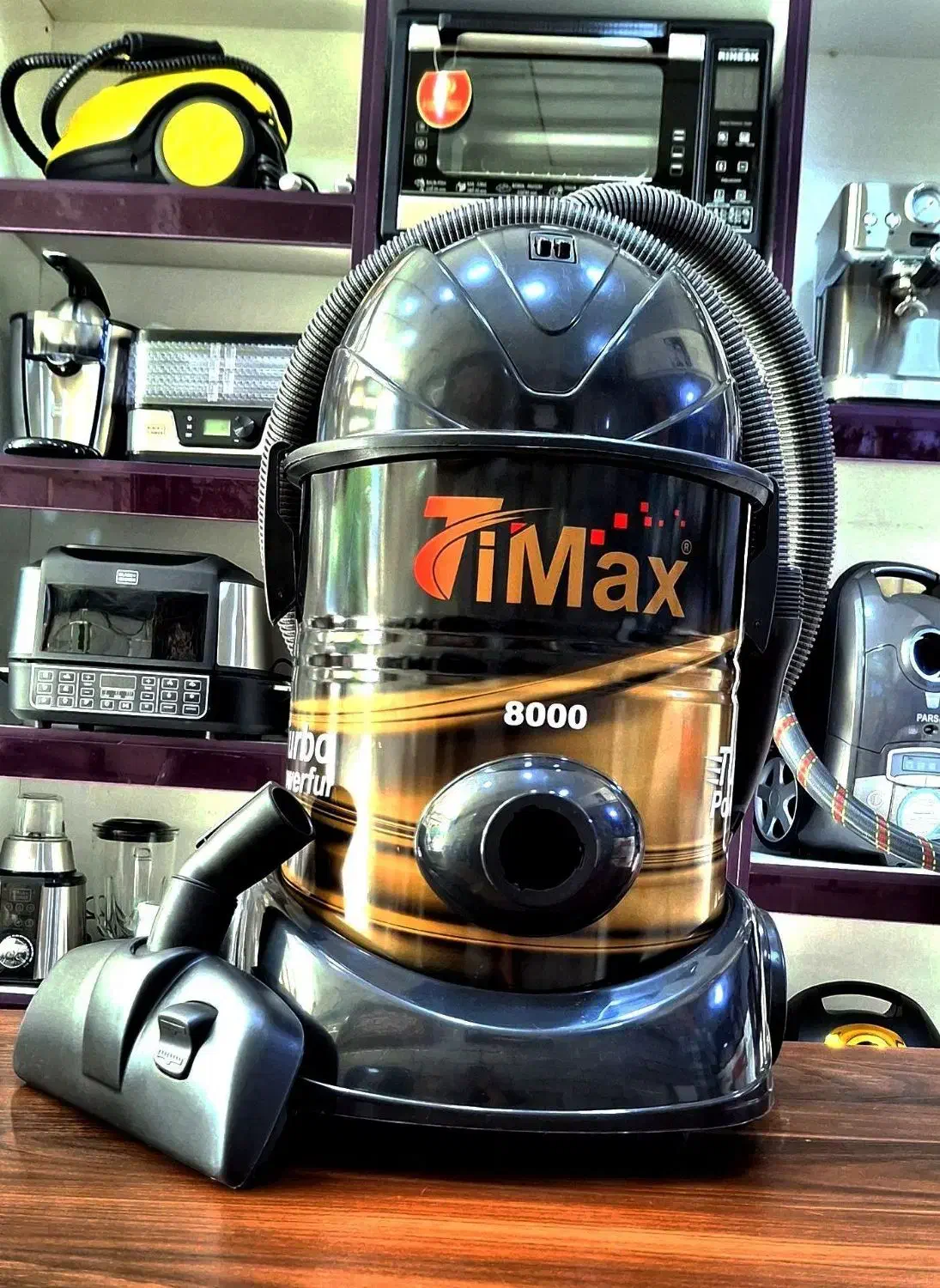 جاروبرقی سطلی تیمکس (TiMax) 8000W|جاروبرقی، جارو شارژی، بخارشو|اسلامشهر, شهرک قائمیه|دیوار