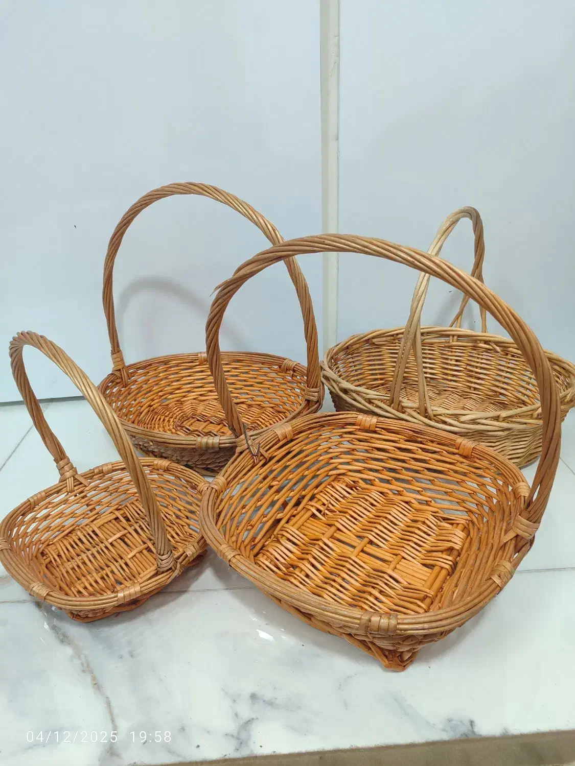 انواع مختلف سبد حصیری|صنایع دستی و سایر لوازم تزئینی|مشهد, حجت|دیوار