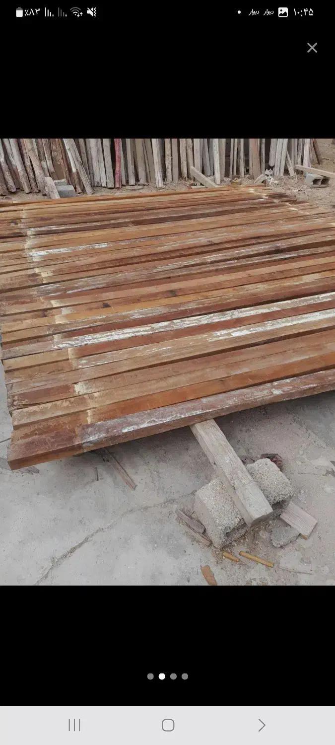 چوب مربا مربع قدیمی خارجی وچندل|صنایع دستی و سایر لوازم تزئینی|بوشهر, |دیوار