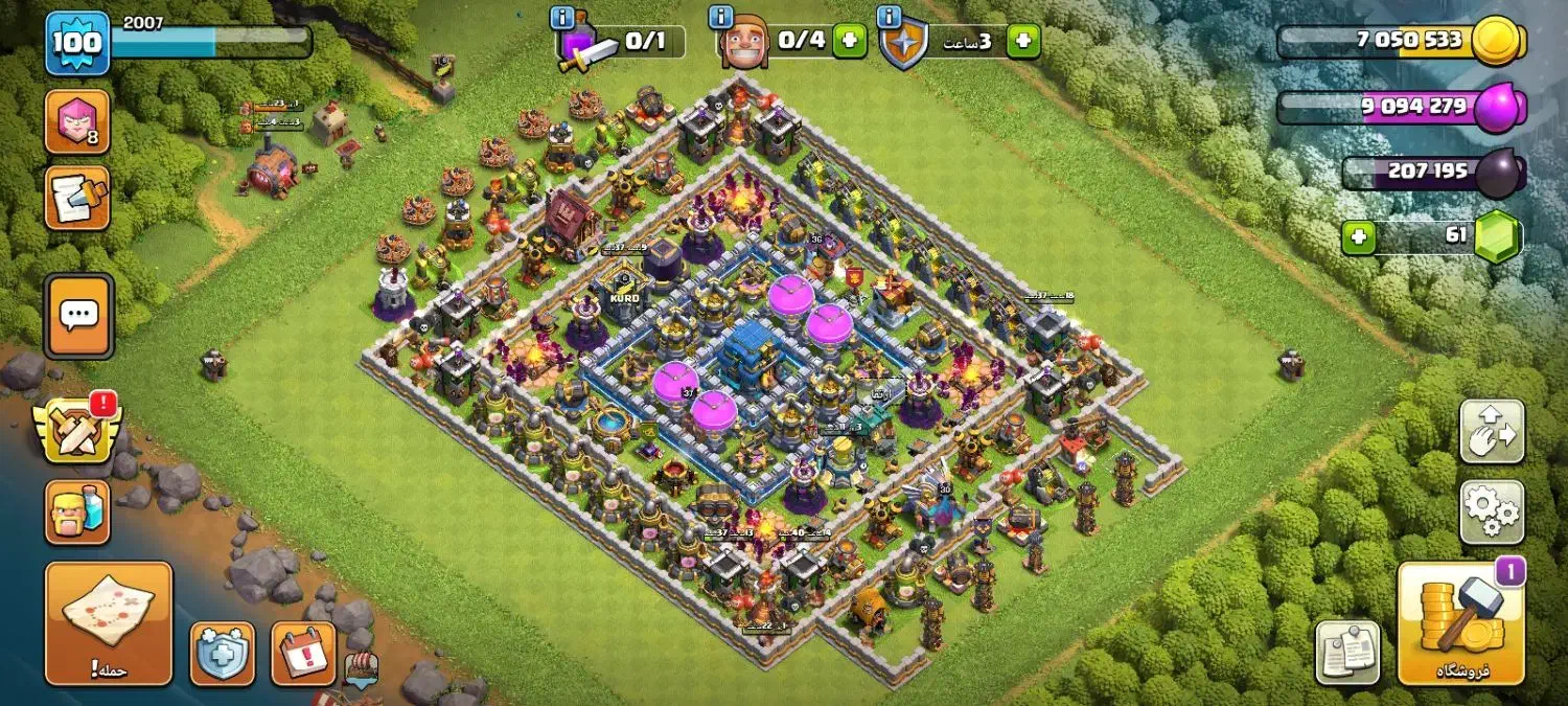 اکانت کلش اف کلنز|کنسول، بازی ویدئویی و آنلاین|سنندج, |دیوار