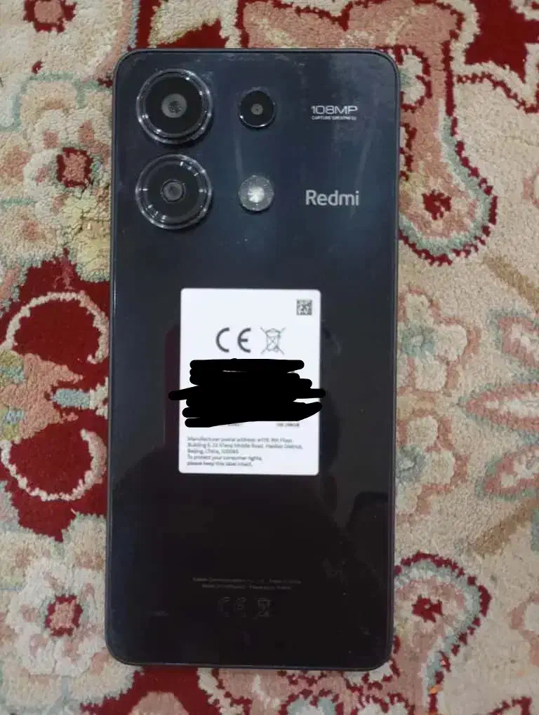 شیائومی Redmi Note 13 4G با حافظهٔ ۲۵۶ گیگابایت|موبایل|اهواز, فاز ۱ پادادشهر|دیوار
