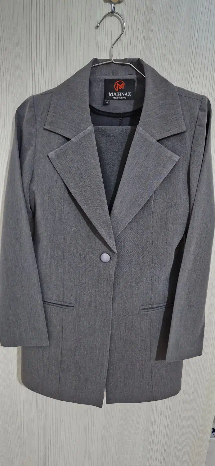 کت و شلوار شیک مجلسی سایز ۳۸ رنگ طوسی|لباس|صباشهر, |دیوار