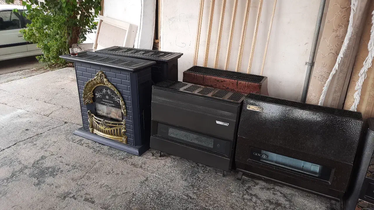 انواع بخاری دسته دو|بخاری، هیتر، شومینه|گنبد کاووس, |دیوار