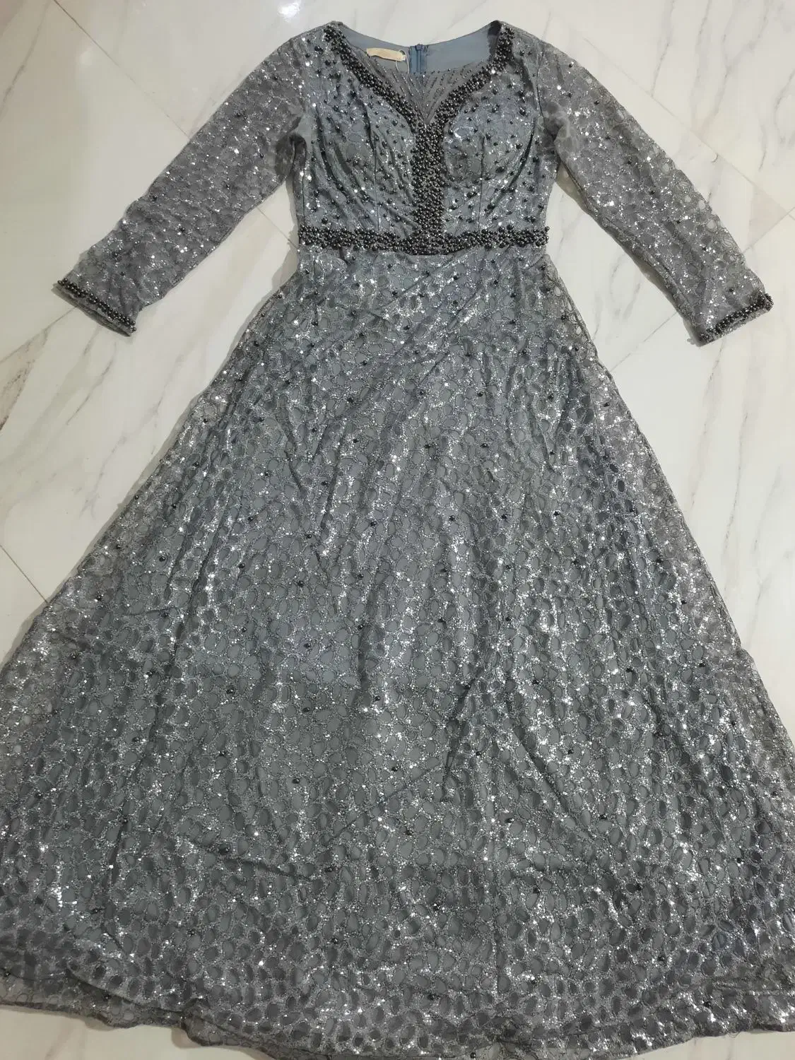 لباس مجلی بلند مروارید دوزی|لباس|پاکدشت, پاکدشت (مامازند)|دیوار