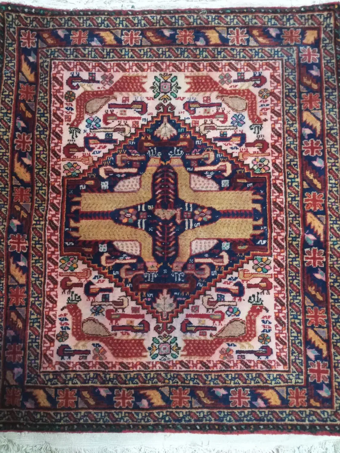 قالیچه دست بافت|فرش|زاهدان, |دیوار