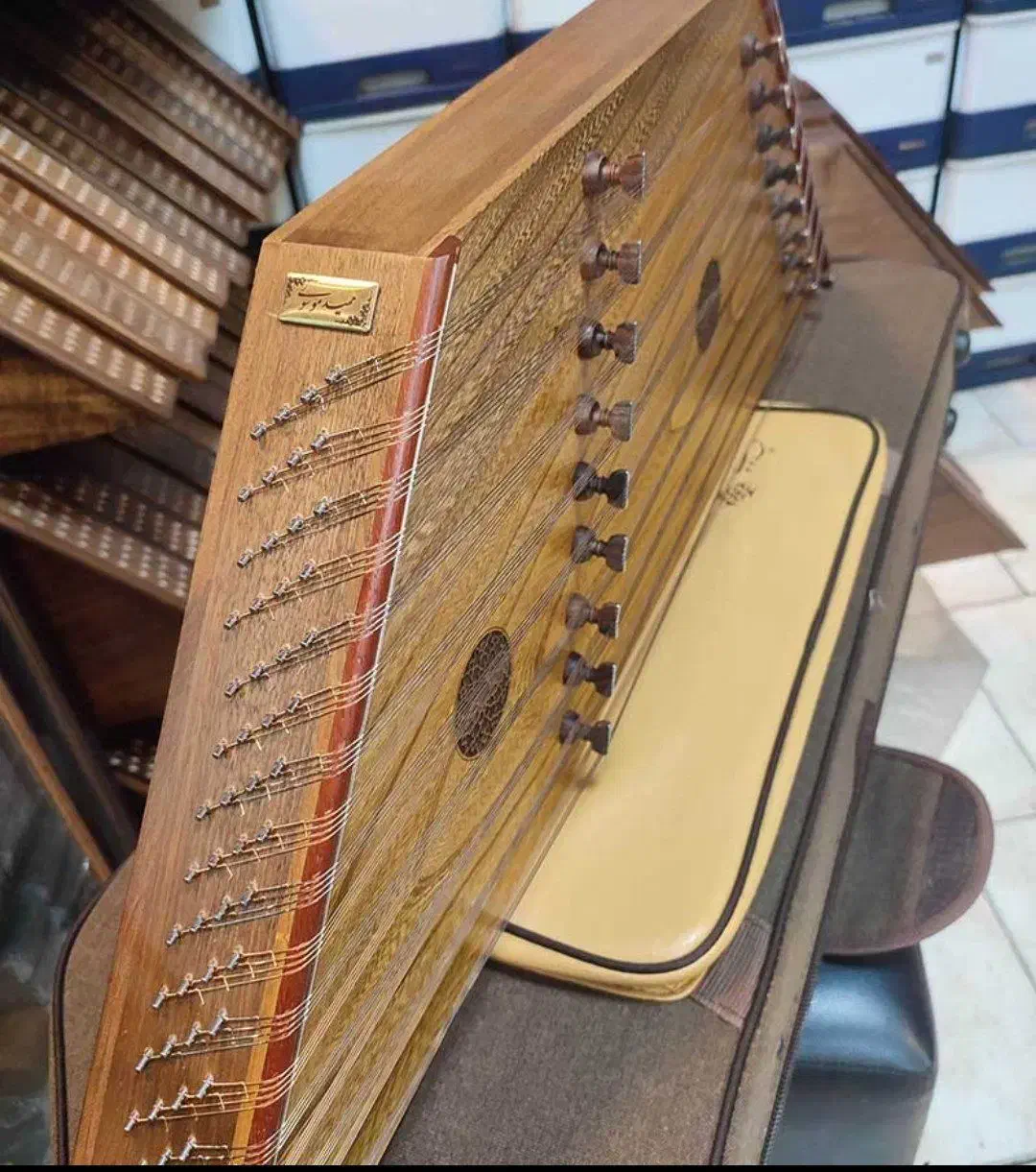 سنتور موسوی اصیل همراه آموزش رایگان|سازهای سنتی|مشهد, فرهنگ|دیوار