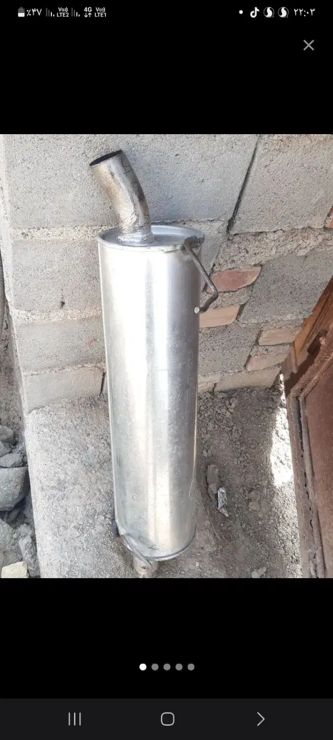 وسایل ماشین معاوضه با اگزوز بنزی|قطعات یدکی و لوازم جانبی|هامون, |دیوار