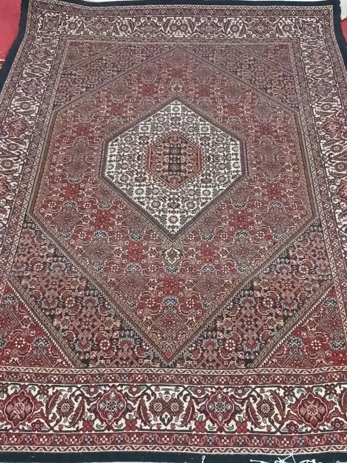 فرش قالیچه دستبافت باخامه باختر زنجان|فرش|زنجان, |دیوار