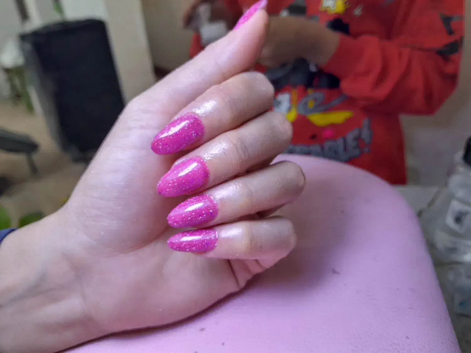 سلام خدمات ناخن تخفیف فقط واسه ابان ماهی ها|خدمات آرایشگری و زیبایی|زرند, |دیوار