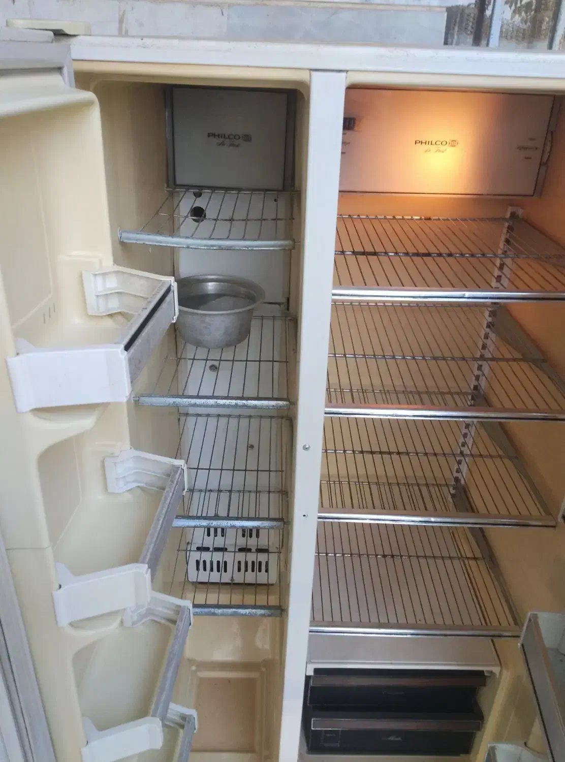 فیلکو اصل قدیمی امریکایی|یخچال و فریزر|هشتگرد, هشتگرد قدیم|دیوار