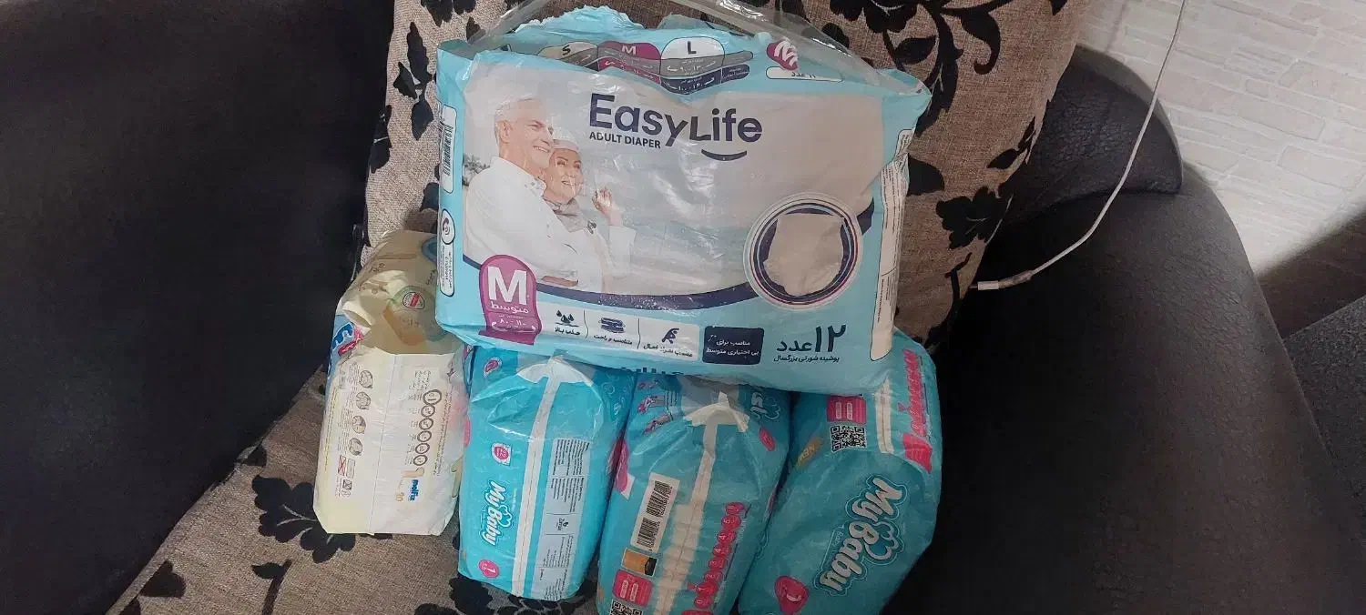 مای بی بی و پوشینه ایزی لایف شورتی|آرایشی، بهداشتی، درمانی|قیروکارزین, |دیوار