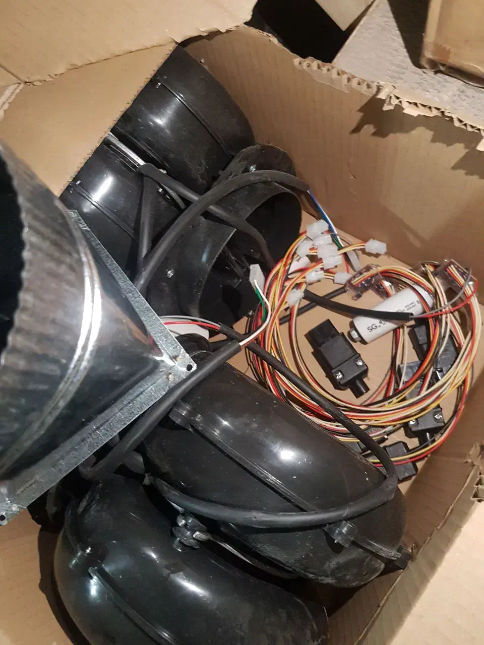 فن حلزونی سوکت پاور شبیه ساز اگزوز ماینر|قطعات و لوازم جانبی رایانه|دزفول, |دیوار