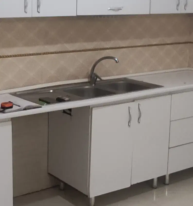 سینگ ظرفشویی دو لنگه|آب‌چکان و نظم‌دهنده ظروف|رشت, حمیدیان|دیوار