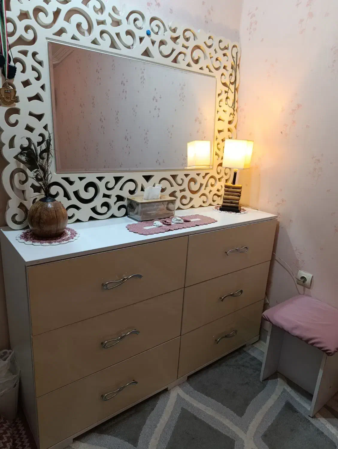 تخت دو نفره|تخت و سرویس خواب|بندرعباس, |دیوار