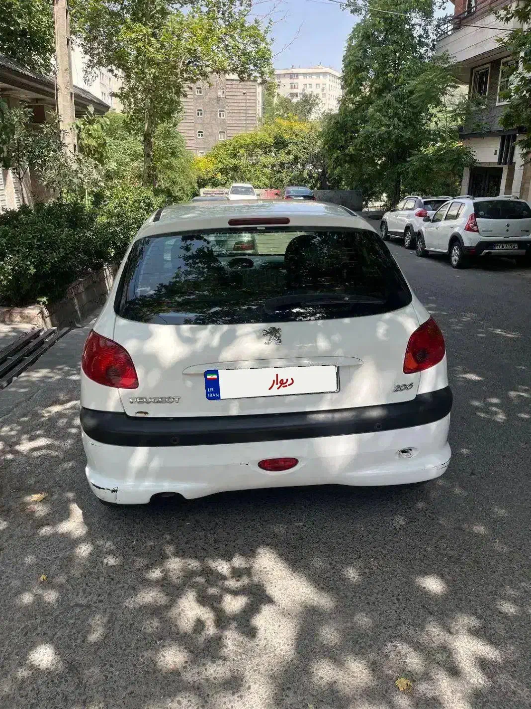 ۲۰۶ تیپ ۵ مدل ۱۳۹۶|خودرو سواری و وانت|تهران, هروی|دیوار