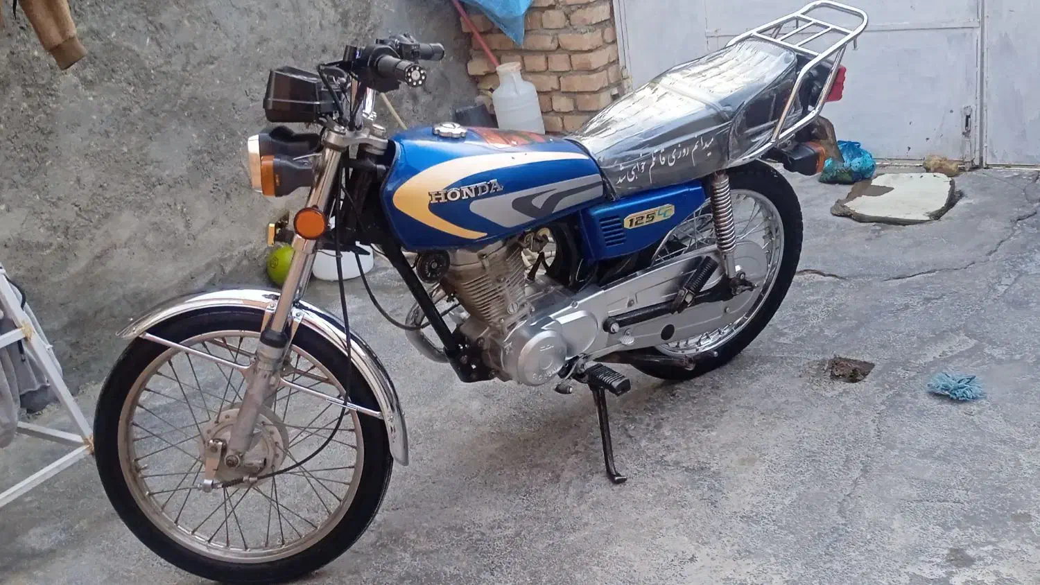 هندا ۱۲۵ کامل تمیز|موتورسیکلت|بومهن, |دیوار