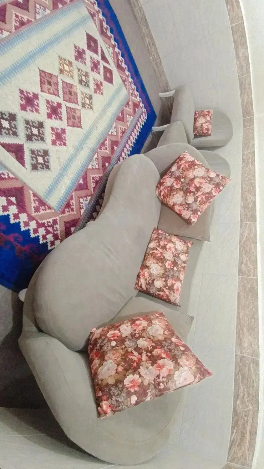 مبل ۸نفره ترک|مبلمان خانگی و میز عسلی|اهواز, منبع اب|دیوار